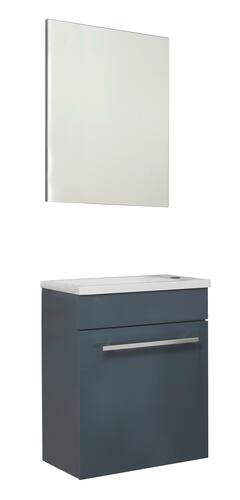 Meuble lave-mains de face anthracite cuzco